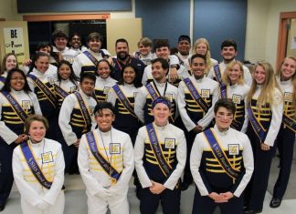 Naples High Marching Band Senior Band Night