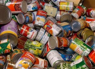 Give back through the Youth Military Supporters of America Canned Food Drive