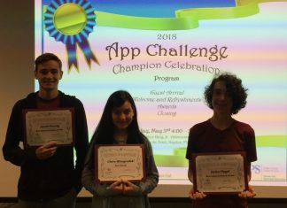 2018 CCPS App Challenge results