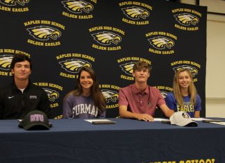 Early signing day for Naples High students