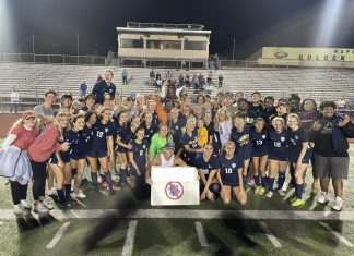 NHS Girls Varsity Soccer wins first District Finals game in 13 years