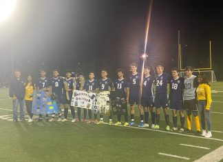 NHS Varsity Soccer hosts Senior Night game against Lely