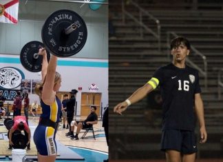 January Athletes of the Month: Harvey Sarajian and Mackenzie Leiti