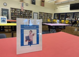 Underclassmen receive new laptops from the school district