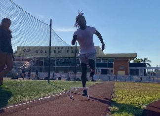 Athletes preparing for new track season by focusing on endurance and motivation