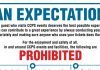 Changes to CCPS fan expectations