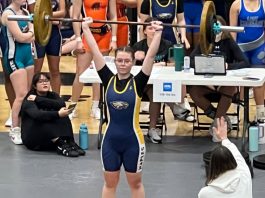 NHS girls weightlifting team 2024 season