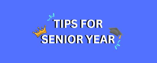 Tips for a successful senior year